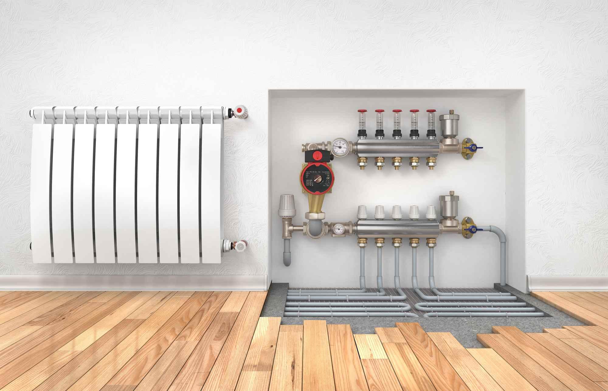 Отопление и водоснабжение в дом под ключ